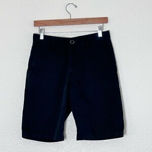 Volcom Men's Navy Flat Front Shorts